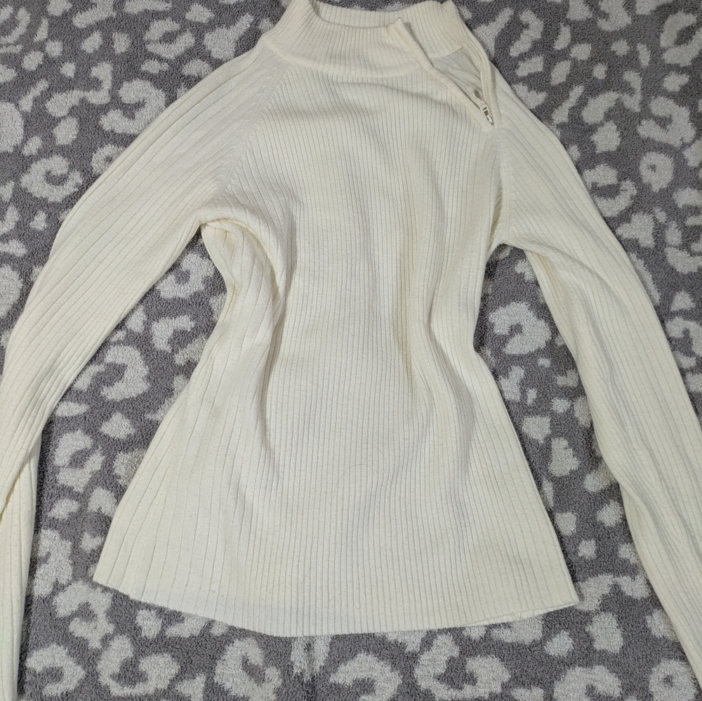 โจ3/25$ Wallis Ribbed Knit Top